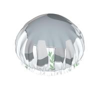 asino sorridente L Cuffia da doccia con doppio strato in tessuto impermeabile, adatta per il bagno e la cura della pelle