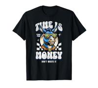Asino -Time Is Money Maglietta