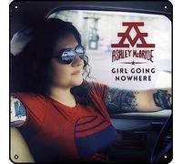 ASIOADWNA Ashley McBryde - Targa in metallo vintage con scritta "Girl Going Nowhere", decorazione da parete in metallo, con scritta in lingua inglese "Girl Going Nowhere", decorazione da parete per