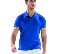 Asioka 08/13 N Polo Tecnico Tinta Unita A Maniche Corte, Unisex Bambini, 08/13N, Royal, XS (12-14)