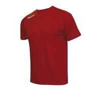 Asioka 130/16 N Maglietta Sportiva, Unisex Bambini, 130/16N, Rosso, XS (12-14)