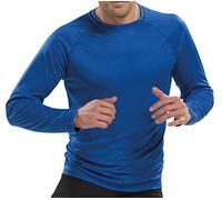 Asioka 300/14, Maglietta Sportiva a Maniche Lunghe Unisex-Adulto, Royal, S