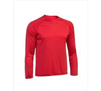 Asioka 300/14 Maglietta Sportiva a Maniche Lunghe, Unisex Adulto, Unisex Adulto, 300/14, Rosso, L