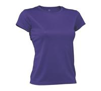 Asioka 356/16 Maglietta Tecnica a Maniche Corte, Donna, Donna, 356/16 Lila S, Viola, S