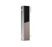 Emco asis module plus, modulo WC, da incasso, H:803mm, scomparti per rotolo di ricambio o cassetta per carta umida, carta per WC, set di carta igienica integrato, battuta della porta a sinistra, rimozione della carta laterale