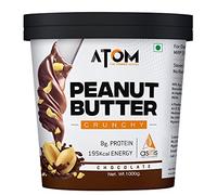 Asitis Nutrition ATOM Cioccolato Burro Di Arachidi Croccante 1Kg, Senza Glutine