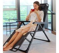 Asiwnshw Chaise longue pieghevole Poltrone reclinabili rilassanti Sedie da giardino Poltrona a gravità zero regolabile Sedie da spiaggia per esterni a bordo piscina Spiaggia Prato Campeggio