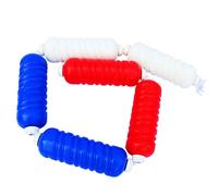 Asiwnshw Corda di Sicurezza Regolabile per Piscina con galleggianti, Linea di galleggiamento con divisorio di Sicurezza, Linea di galleggiamento per la Divisione delle corsie(10ft/3m)