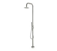 Asiwnshw Doccia Esterna Indipendente, Doccia Esterna con soffione a Pioggia, spruzzatore Portatile, Doccia a Bordo Piscina per Giardino sul Retro/Piscina/Cortile sulla Spiaggia