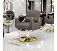 Asiwnshw Poltrona da Parrucchiere, Poltrona da Barbiere, Poltrona Girevole a 360 Gradi Poltrona per Parrucchiere Poltrona per Shampoo Poltrona per Tatuaggi Attrezzatura per Salone di Bellezza(F)