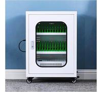 Asiwnshw Stazioni di ricarica per telefoni cellulari, armadietti per stazioni di ricarica portatili per telefoni cellulari, armadietti per telefoni cellulari ricaricabili tramite USB(30 Slots)