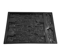 Asixxsix 67 Cm Muro Forma, Calcare Fai -da -te Intonaco Score Cemento Forma Abs Riutilizzabile Cemento Paverrolo per la Decorazione Casa Giardino Cortile, Senteiero Pavimentazione Produttore di Motivi