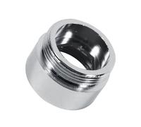Asixxsix Adattatore per Aeratore per Rubinetto Purificatore D'acqua - Installazione Semplice - Filettatura Maschio G1/2 1 Pezzo 22mm 24mm Lega di Alluminio Resistente (Da 15 mm a 22 mm)