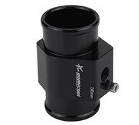 Asixxsix Adattatore per Misuratore di Temperatura per Auto, Tubo Flessibile per Giunto per Temperatura dell'Acqua Durevole con Morsetti Regolabili (38 mm)