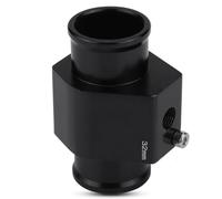 Asixxsix Adattatore per Misuratore di Temperatura per Auto, Tubo Flessibile per Giunto per Temperatura dell'Acqua Durevole con Morsetti Regolabili (32 mm)