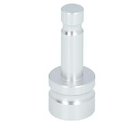 Asixxsix Adattatore per Prisma, Filettatura 5/8-11 in Lega di Alluminio con Design Compatto per Aste Topografiche GPS RTK e Treppiedi