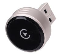 Asixxsix Adattatore Wireless, Adattatore per Auto Wireless 2 in 1 Plug and Play Ultra Sottile da 1,3 Cm, Riconnessione Automatica Rapida Bluetooth 5.2 con Doppia USB A Tipo C per il 98% di Fabbrica