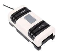 Asixxsix Affilacoltelli elettrico, affilatura rapida per restaurare e lucidare coltelli da chef, con affilaforbici, strumento di affilatura per coltelli da, forbici