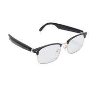 Asixxsix AI Glasshi di Traduzione, Bluetooth V5.3 AI Smart Glasses 150 Lingue & Accents Traduttore Incorporato in Microfono, Obiettivo Polarizzato UV400, Touch e Controllo Vocale