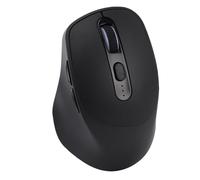 Asixxsix AI Mouse, Mouse Wireless Bluetooth USB con Integrazione di Chiacchiere di Traduzione di Digitazione Vocale, Progettazione Ergonomica Ricaricabile, per Tablet per Laptop (BLACK)