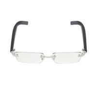 Asixxsix AI Smart Glasses, Bluetooth 5.3 Orchi di Traduzione con 144 Lingue, Lenti a Blocco della Luce Blu, Design Senza Cornice per Uomini Donne, Studio di Viaggio di Viaggio