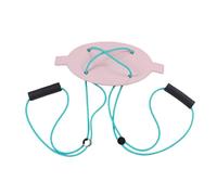 Asixxsix Allenatore di Rotazione di Swing di Golf, PU Cuoio Regolabile Golf Swing Aiuto di Allenamento, Attrezzature di Fitness per con Sacchetto di stoccaggio per Principianti