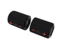 Asixxsix Altoparlante Bluetooth Impermeabile, Design Diviso Magnetico Bluetooth 5.3 Altoparlanti Esterni Impermeabili IPX6, Altoparlante per Feste con Riproduzione 24 Ore su 24 Luci RGB Cordini per