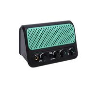 Asixxsix Amplificatore per Chitarra da 20 W, Altoparlante Bluetooth, Mini Amplificatore per Chitarra Elettrica con 30 modalità di Drum Machine Integrate, Effetti Overdrive Puliti a 2