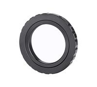 Asixxsix Anello Adattatore per Obiettivo con Attacco a T in Alluminio per, Garantisce la Messa a Fuoco, Compatibile con DSLR 650D 60D 550D, Materiale in Lega di Alluminio, per Esigenze Fotografiche