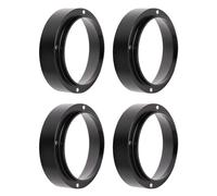 Asixxsix Anello Dosatore Magnetico per caffè, Imbuto Dosatore in Alluminio con 8 Magneti Al Neodimio Pressatura Senza Problemi, Compatibile con Portafiltro da 58 Mm, Accessori per (53 mm/2,09 pollici)