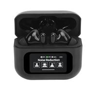 Asixxsix Auricolari con traduzione AI, cuffie Bluetooth 5.4 con controllo touch, traduttore in tempo reale in 144 lingue, piccoli auricolari traduttori per il lavoro (BLACK)