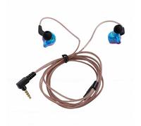 Asixxsix Auricolari da Gioco Cablati, Auricolari Cablati con Bassi Profondi, Cuffie HiFi In-ear con Driver Dinamico da 11 Mm, IEM per Giochi Musicali, Videochiamate, Palco in Studio (COLORFUL)