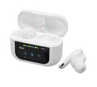 Asixxsix Auricolari per Traduttore Linguistico, 144 Lingue Online Auricolari per Traduzione Bluetooth 5.4 AI, per Traduzione in Tempo Reale con 3 modalità per Viaggi d'affari Chiamate Musica (WHITE)