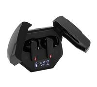 Asixxsix Auricolari Traduttore Linguistico Wireless, Supporto Offline Traduzione di 144 Lingue e Accenti, Dispositivo Traduttore Wireless 3 in 1 con App, Adatto per Ios (BLACK)