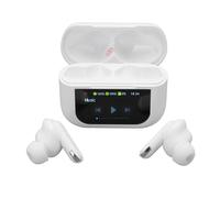 Asixxsix Auricolari traduttori linguistici, 144 lingue online Auricolari Bluetooth 5.4 con traduzione AI in tempo reale con 3 modalità di traduzione, per musica e chiamate (WHITE)