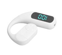 Asixxsix Auricolari wireless, cancellazione del rumore Assi rotanti di 180 gradi Auricolari wireless Tutto il giorno Cuffie leggere e confortevoli Sport con chip intelligente (WHITE)