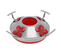 Asixxsix Base di Alimentatore di Colibri, 1,77 Pollici Ferro e plastica Fondo Alimentatore Colibri per Patios Balconi Giardini pubblici, Accessori Alimentatore Colibri