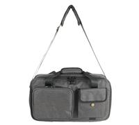 Asixxsix Borsa per pedaliera effetti per chitarra, tessuto impermeabile, imbottitura da 10 mm, borsa per pedaliera effetti per chitarra con tasche multiple, per Boss, Line 6, DigiTech (M)