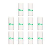 Asixxsix Carta per Stampante per EtichetteMini Carta da Stampa Colorata per Decorazioni, per Stampante Termica Autoadesiva da 10 Rotoli, Adesiva Portatile Adatta per Regali, Applicazione Fai da Te