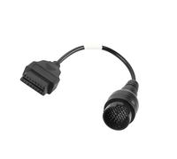 Asixxsix Cavo Adattatore OBD2 38 Pin a 16 Pin, Adatto per Camion, Adatto per Strumenti Diagnostici OBD2, per Officine di Riparazione Automobili