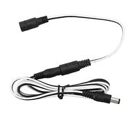 Asixxsix Cavo di Prolunga per Pannello Solare, Comodo e Pratico, Evenato Fattore di Sicurezza, Materia ABS, Adatto per Pannelli Solari, Luci A LED, Telecamere (1 m / 3,3 Piedi)