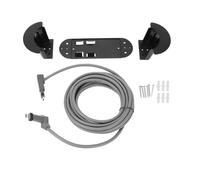 Asixxsix Cavo Ethernet, Connessione Stabile e Ininterrotta Installazione Semplice Gestione Cavi, Cavo Sostitutivo con Staffa per l'organizzazione dei Cavi per Pareti (da 15 piedi)