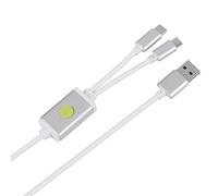 Asixxsix Cavo per Spazzola Profonda Modalità Avanzata 9008 per BL Locks Engineering, per CPU, Materiale TPE Resistente, Colore Bianco, 37 G