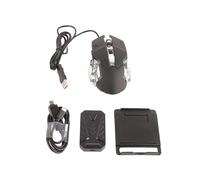 Asixxsix COMBO TASTIERA E MOUSE DA GIOCO A MEZZA MANO, USB CABLATO, RETROILLUMINAZIONE A LED, TIRIFICATORE LAPDO, VOCE BIDIREZIONALE, PORTATILE, PER, XBOXONE CON CONVERTITORE