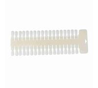 Asixxsix Consigli per Unghie per Manicure Schede Display 36 Colori Strumento Pratico Rimovibile per Principianti Materiale Plastico Durevole e Riutilizzabile Ideale per Manicure Professionali Colore
