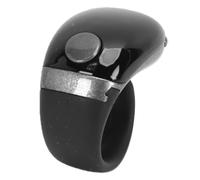 Asixxsix Contatore Ad Anello Intelligente, Contatore Digitale Tasbih con Promemoria 'Ora, Visualizzazione di Ora e Data, Supporto APP Anello di Promemoria della Preghiera del (GRAY)