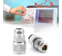 Asixxsix Convertitore Coassiale con Connettore RF Adattatore Tipo N a BNC - - Costruzione Durevole con Ampia Larghezza di Banda per la Connessione RF