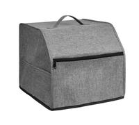 Asixxsix Coperchio di Polvere per Macchine da Cucire, 12,4 X 11,4 X 11,2 Pollici Coperchio Macchina da Cucire con Tasche di Stoccaggio degli Accessori, Coperture Protettive di Stoffa