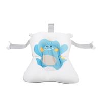 Asixxsix Cuscino per bagnetto, supporto per bagnetto regolabile e antiscivolo, funzione seduta e reclinabile, rete traspirante, comfort, vaschetta per neonati e bambini piccoli (Modello di dinosauro)