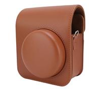Asixxsix Custodia Istantanea Mini41, Mini Custodia per Fotocamera Istantanea in Pelle PU Premium, Borsa per Fotocamera con Coperchio Ribaltabile Magnetico e Tracolla Regolabile per Protezione (BROWN)